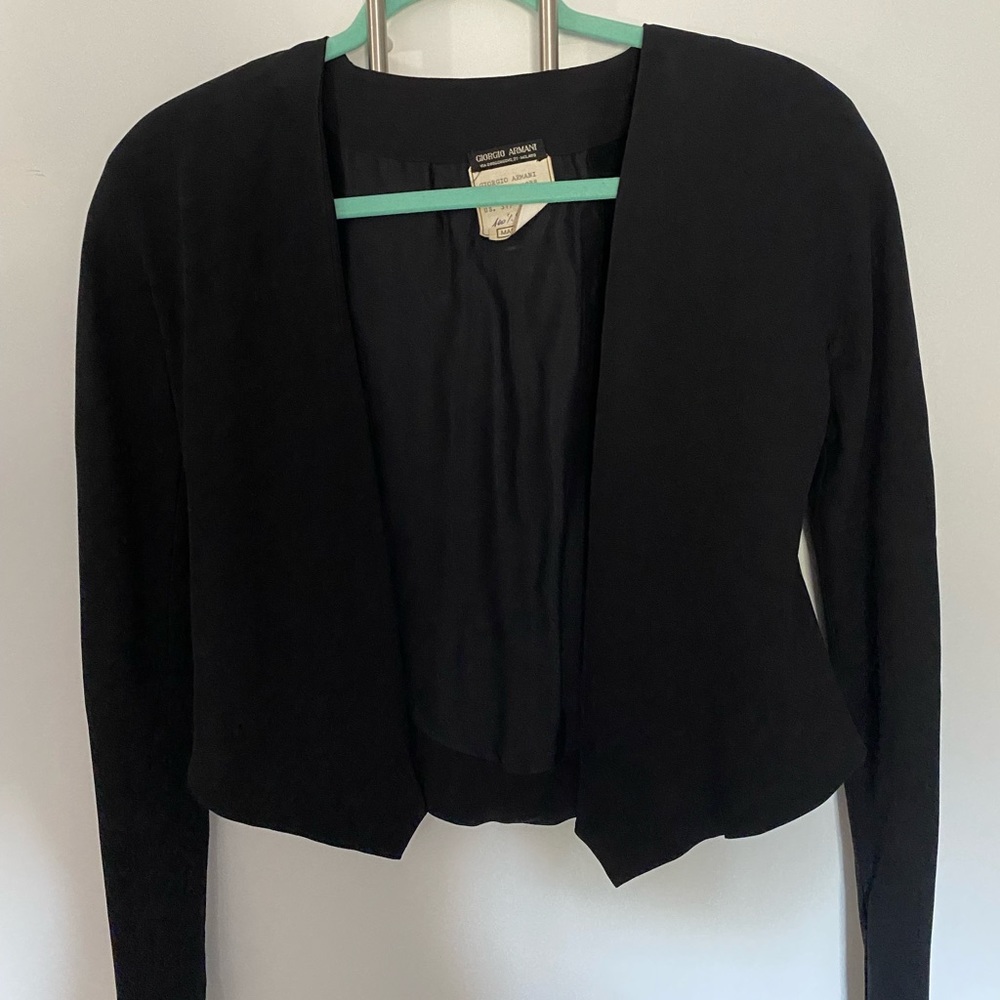 Giorgio Armani jacket, 100% silk, vintage - Picture 3 of 12